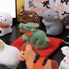 Seto Togei 2024 Zodiac Figurine Compact Dragon New Year’s Decoration Shoho Kiln
