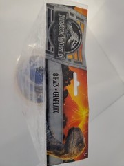 JURASSIC WORLD Blue Assorted Colors Birthday Party Hats, 8 Count NEW