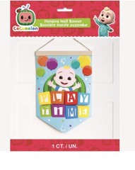 Cocomelon Hanging Wall Banner Play Time