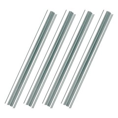 180 Pcs Floral Wire Stems 40 cm Green Iron Wire for Crafting Flower Arrangements