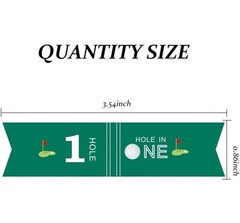 20 Golf Themed Hole In One Drinking Paper Straws Flag Party Decorations Cocktail