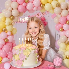 152pcs Pink Yellow Balloon Arch, Pastel Pink Baby Pink Macaron Yellow Ivory W…
