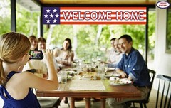 Welcome Home Banner | Deployment Returning Back Military Army Large Party Dec…