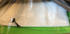 Haunted House Party Decor Kit Door Cover, Spider Web, Hanging Ghosts, Glow Eyes
