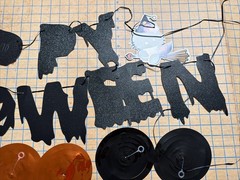 Hello Kitty Happy Halloween Banner 10 Pieces New (02)
