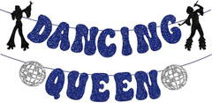 Glitter Dancing Queen Party Decorations, Mamma Mia Bachelorette Party Decoration