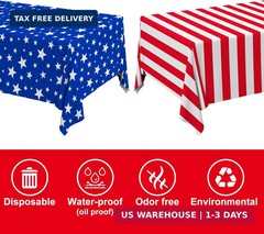4th of July Party Decorations Set-American Flag Patriotic Theme Kit for Independ