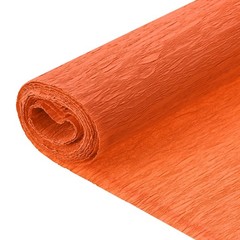 1 PCS Orange Red Crepe Paper Roll 7.9 Ft Long 20 Inch Wide Streamers Party