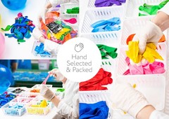 ® Balloons Rainbow Set (100 Pack) 12 Inches, Assorted Bright Colors, Made Wit…
