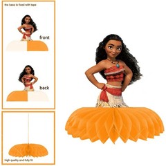 Moana Honeycomb Centerpieces 3D Table Decorations Party Supplies
