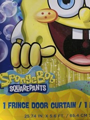 SpongeBob Party Decor Kit + Fringe Door Curtain Nickelodeon NEW