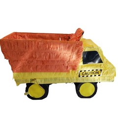 Dump Truck Pinata Construction Vehicle Birthday Decorations NEW