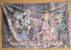 MONSTER HIGH – BACKDROP / TAPESTRY – 57″ x 40″ FOR PARTY, ROOM, ANY OTHER EVENT