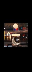 Ramadan Decor Hang Or Table Decor With Led Light