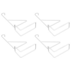 4pcs Fence Hooks Hangers: Heavy Duty Plant Hooks, Iron Planter Hangers Brackets