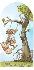 Winnie the Pooh Arch Backdrop Cover Birthday Photo Background