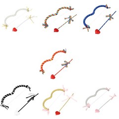 2Pcs Cosplay Set Performance Cupid Bow Arrow Valentine Day Birthday Party Props