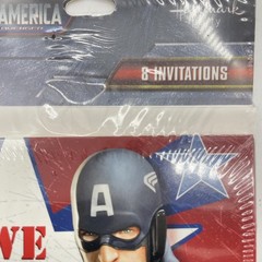 Captain America The First Avenger Children?s Birthday Party Lot Hallmark Party