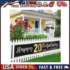Large 9.8 x 1.6 ft 79th Birthday Banner Party Supplies 79th Birthday Photo Prop