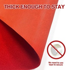 3 x 10ft Red Carpet Runner 450 GSM 5MM Extra 3′ x 10′ (Rectangular),