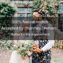 Dried Flower Petals 12 Packs Biodegradable Confetti Real Rose Wedding Decor