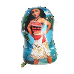 Moana 8th Birthday Party Foil Balloon Set Number 8 Pink Blue