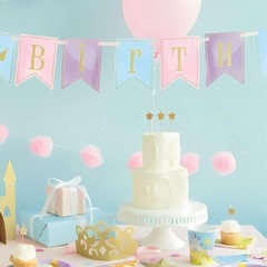 Sparkling Gold Star Birthday Candles – Pack of 6 – 6 Count (Pack 1),