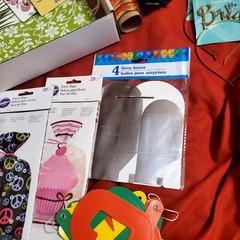 Party Supply Random Lot. Collection Of Mixed Variety Of New Party Supplies