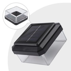 Energy Efficient Solar Powered Fence Light Fits Rod Mat Fences Easy to Mount