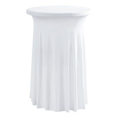 30 inches 32″ Highboy Cocktail Round Stretch Spandex Table Cover Table Skirt …