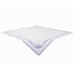 TALKING TABLES PARTY PAPER TABLE COVER BLUE & WHITE TABLECLOTH SQUARE DECORATION