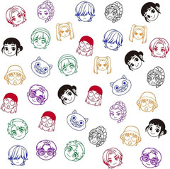 24Pcs for Demon Hunters Themed Stampers – Perfect Kpop Birthday Party Supplies &