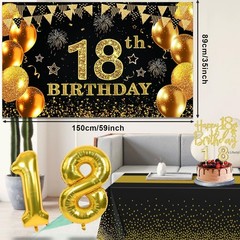Unforgettable 18th Birthday Decorations Suite