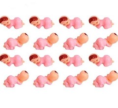Mini Plastic Babies for Party Favor Decor Party Decorations Baby Shower Party Ga