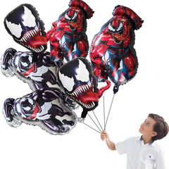 VENOM Tableware party supplies decoration balloons theme birthday cupcake topper