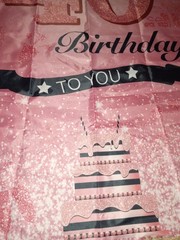 Happy 40th Birthday Banner Flag 4 Ring Grommet Party Decoration Pink 68 In Long