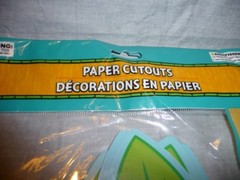 Tropical Luau Tiki Flowers Paper Cutouts Party Decor 8 Pack Luau School NEW