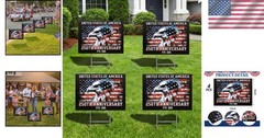 12×17 Inch Patriotic Yard Decorations – 4th of July & 250th Anniversary Signs