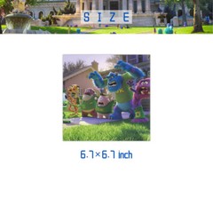 Monsters University Birthday Party Supplies Set Plates Cups Tablecloth Napkins