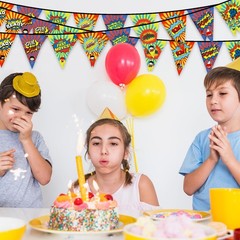 Hero Party Banners Decoration 2pcs/set, Superhero Happy Birthday Banner for H…