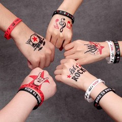 Rock and Roll Sticker Bracelet Set – 36PCS