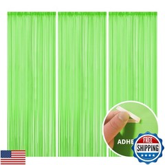 3 Pack 9.9 x 6.6 ft Neon Party Decorations Glow in The Dark Supplies Fluoresc