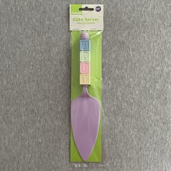 Wilton Baby Blocks Cake Server Boy Girl Shower Party Supplies Spatula New