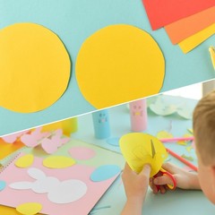 Circle Paper Cutouts 108 PCS 3 Inch Round Cardstock for DIY Crafts Assorted