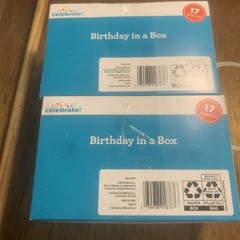 Birthday In A Box Set Of Two