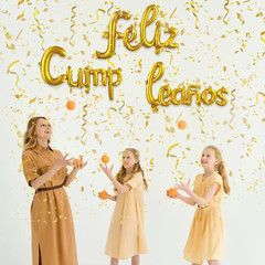 Feliz Cumpleanos Paty Decoration Birthday Banner Spanish Happy Birthday Letter B