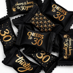 Gift Boutique 30Th Birthday Buttermints, Cheers and Beers to 30 Years Party Favo