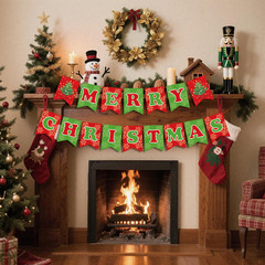 Christmas Party Decorations – Merry Christmas Banner | CHRISTMAS Decorations for