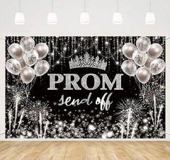 Prom Backdrop Graduation Celebration Party Photo Background Banner