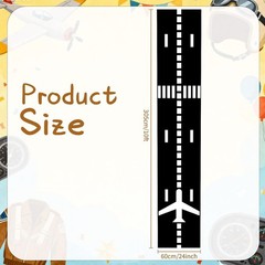2 x 10 ft Road Table Runner Runway Airplane Birthday Party Supplies Race Track